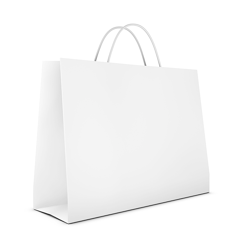 圆手绳牛皮纸袋手提袋