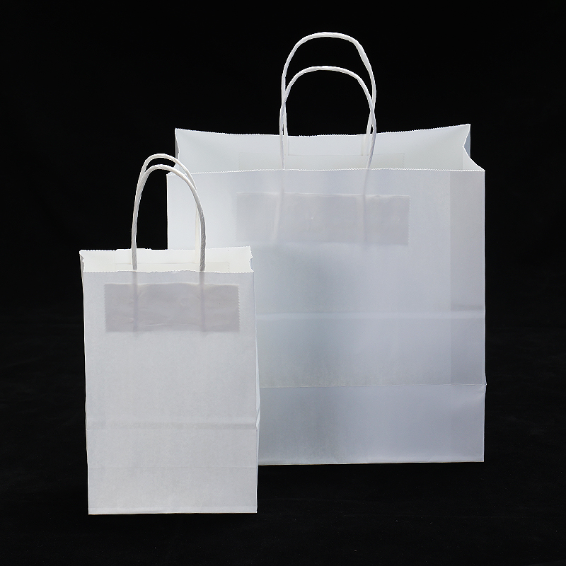 圆手绳牛皮纸袋手提袋