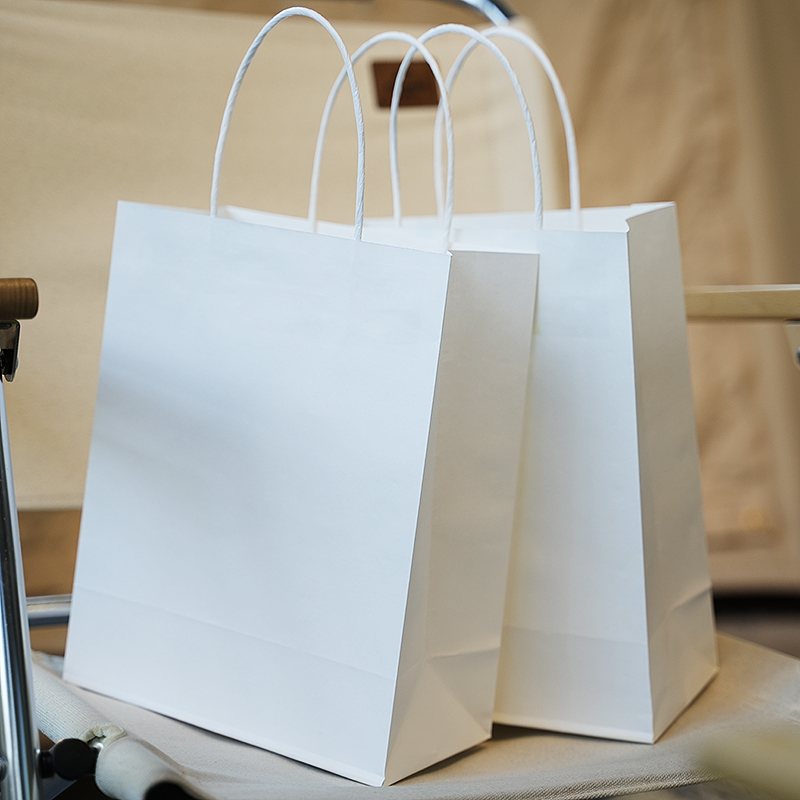 圆手绳牛皮纸袋手提袋