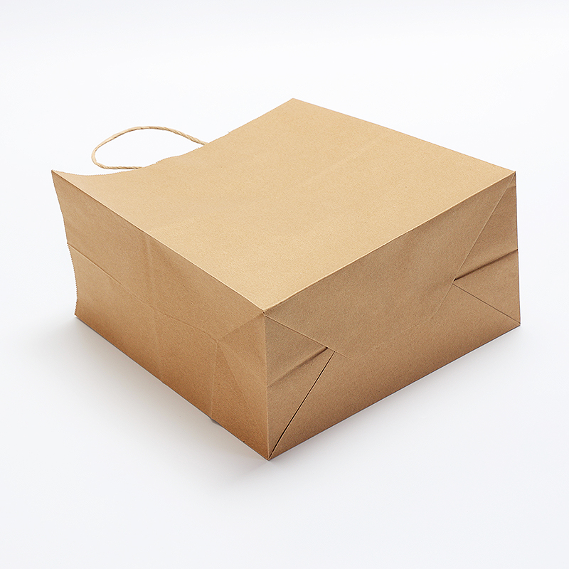 圆手绳牛皮纸袋